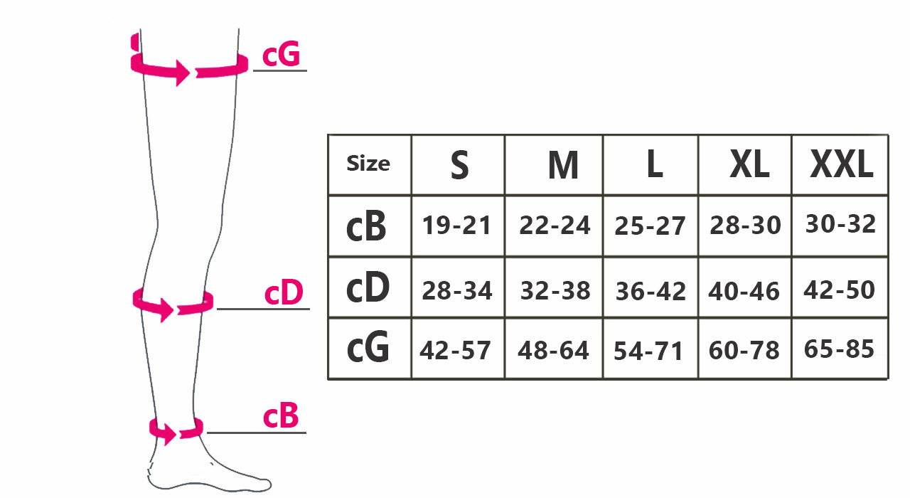 جوراب واریس مدی مدل Duomed- AG