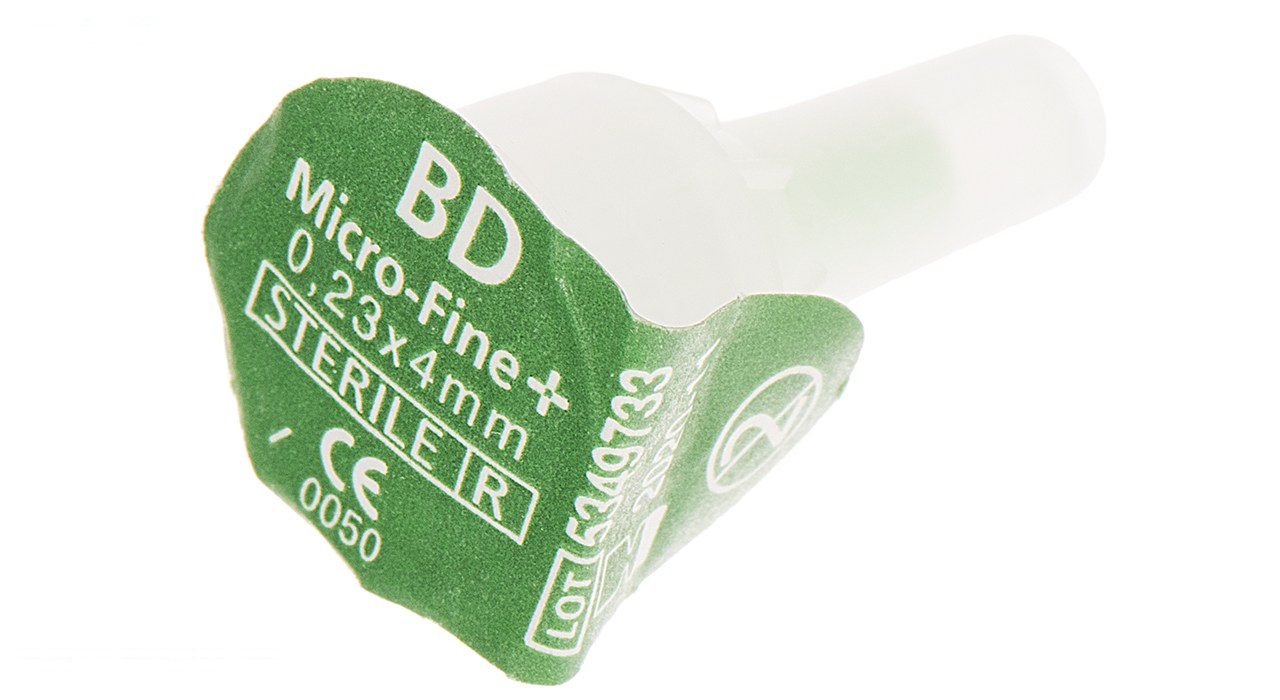 سوزن قلم انسولین بی دی مدل Micro-Fine سایز 4 میلیمتر 100 عددی