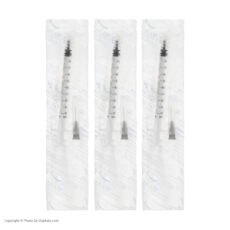 سرنگ 1 سی سی انسولین حلما طب مدل لوئر لاک 27G بسته 60 عددی