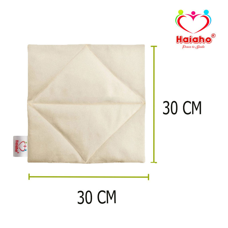 کیسه تسکین درد هیاهو مدل آروماتراپی اسانس گل محمدی کد Wheat-30x30-6