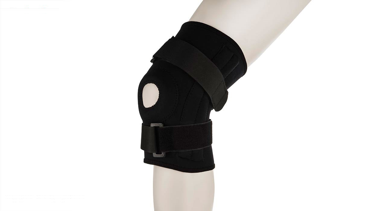 زانو بند طب و صنعت مدل Neopreen With Spring