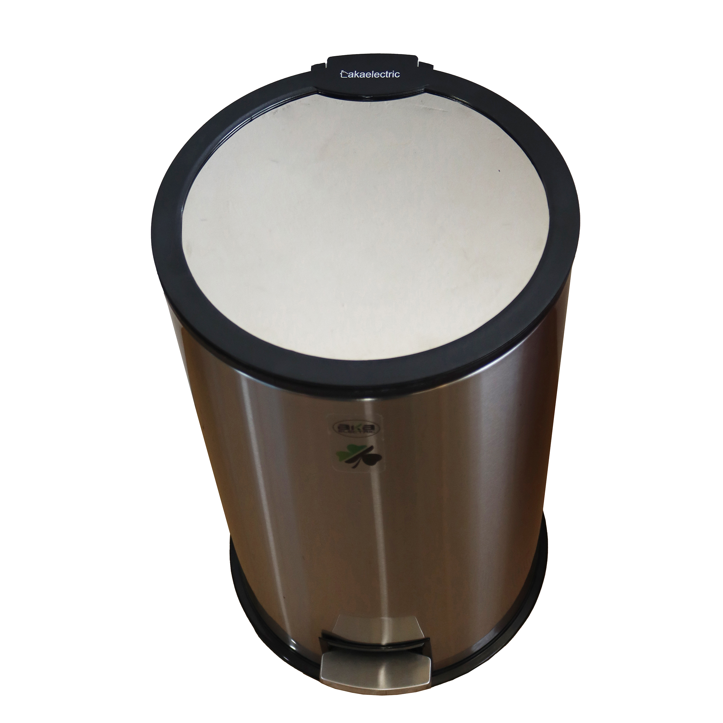 سطل زباله پدالی آکا الکتریک مدل آینه ای کد YP-ARAM BAND-020L