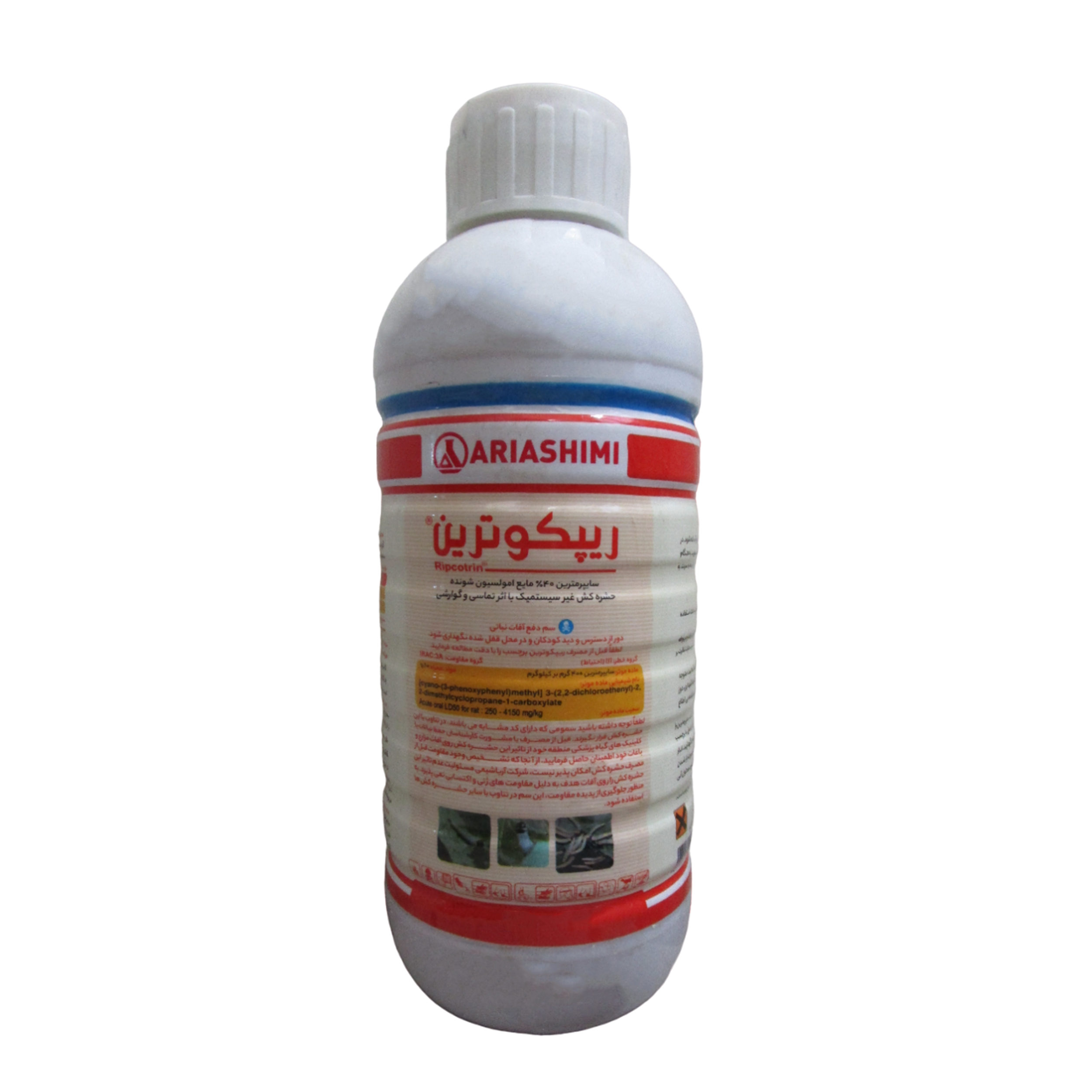 حشره کش شته کرم اریا مدل سایپرمترین حجم 1 لیتر