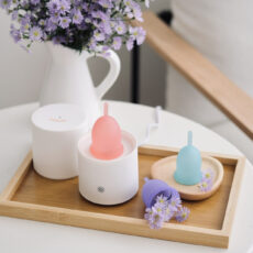 دستگاه ضدعفونی کاپ قاعدگی مدل Levva