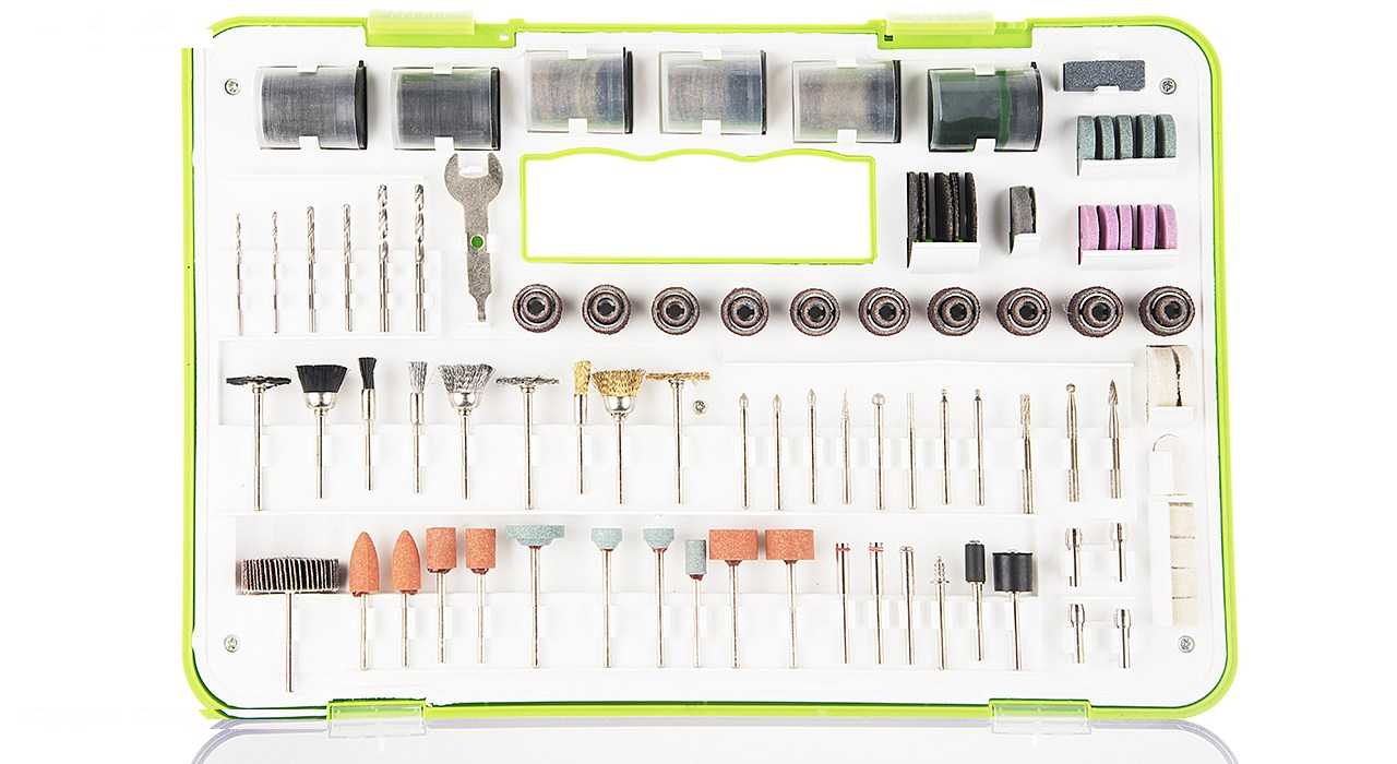 مجموعه 244 عددی سری فرز انگشتی سیلور مدل GTP01A17