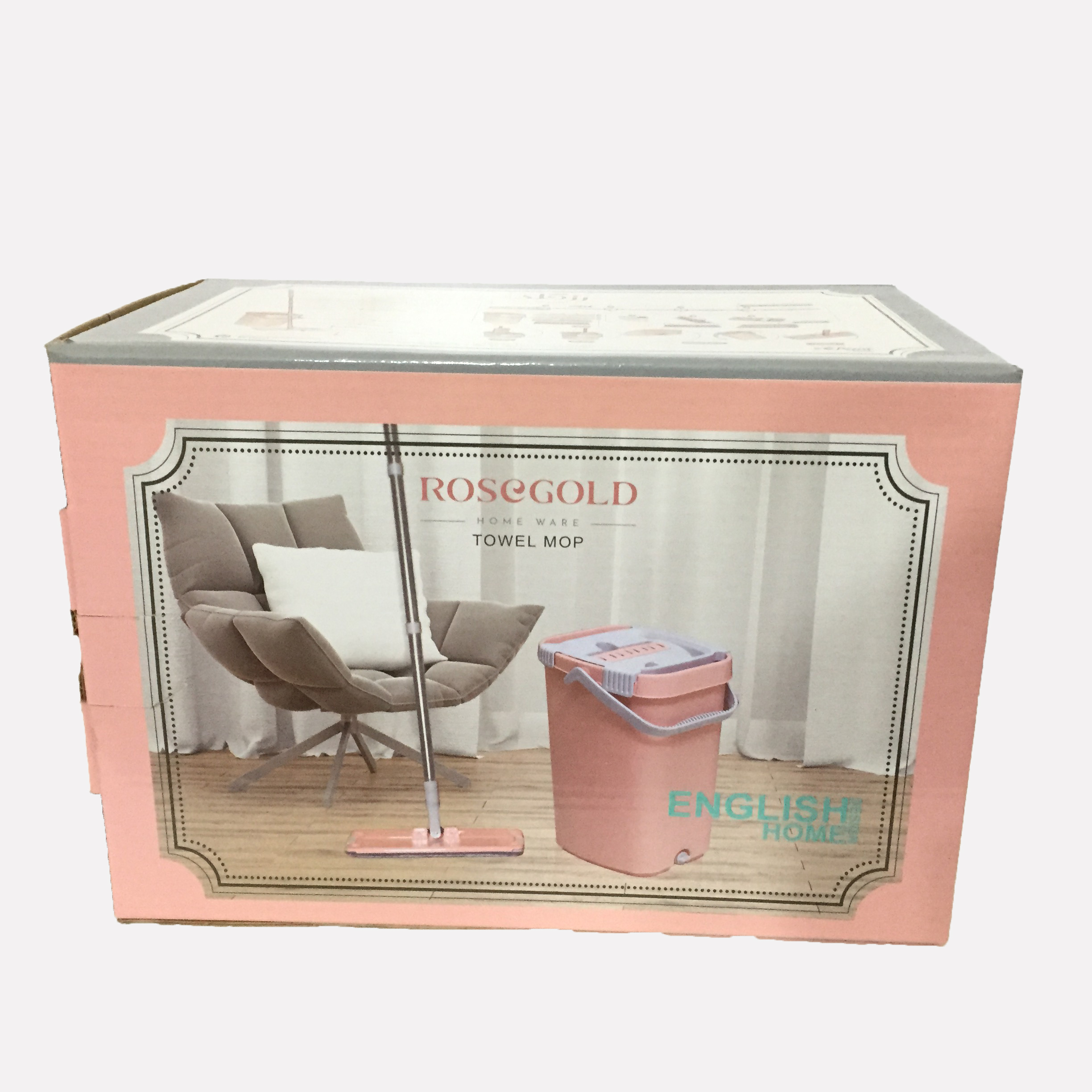 ست سطل و زمین شوی رزگلد مدل Satli11