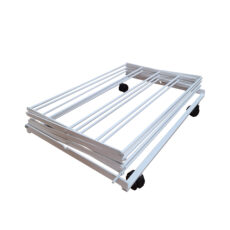 بند رخت مدل سیار سفید آکاردئونی کد13 تسمه