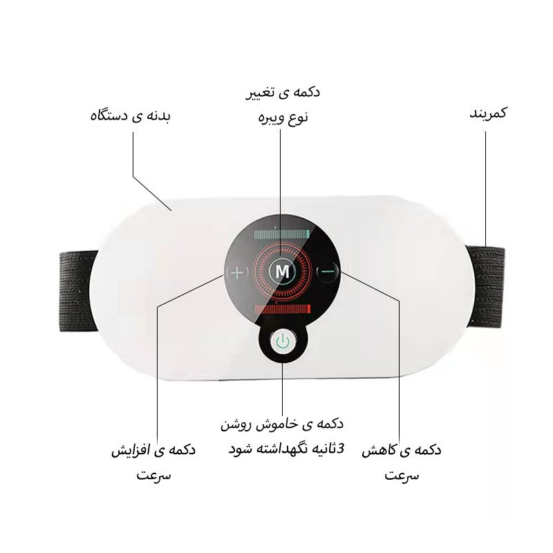 کمربند لاغری مدل 9151