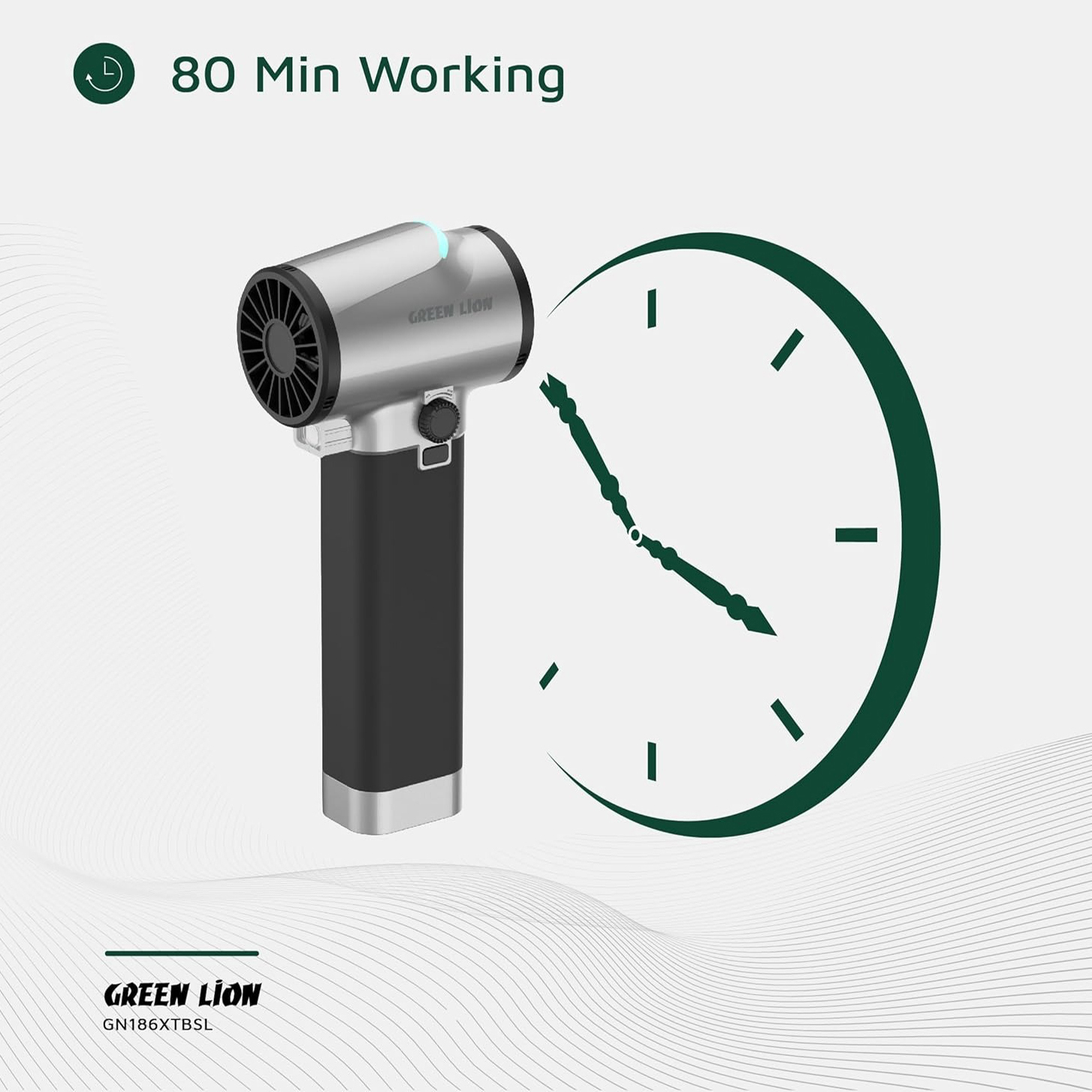 دستگاه دمنده شارژی 750 وات گرین لاین مدل GB-186X