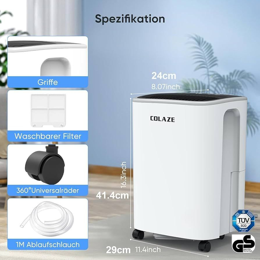 دستگاه رطوبت گیر کولیز مدل PD12R-KBE