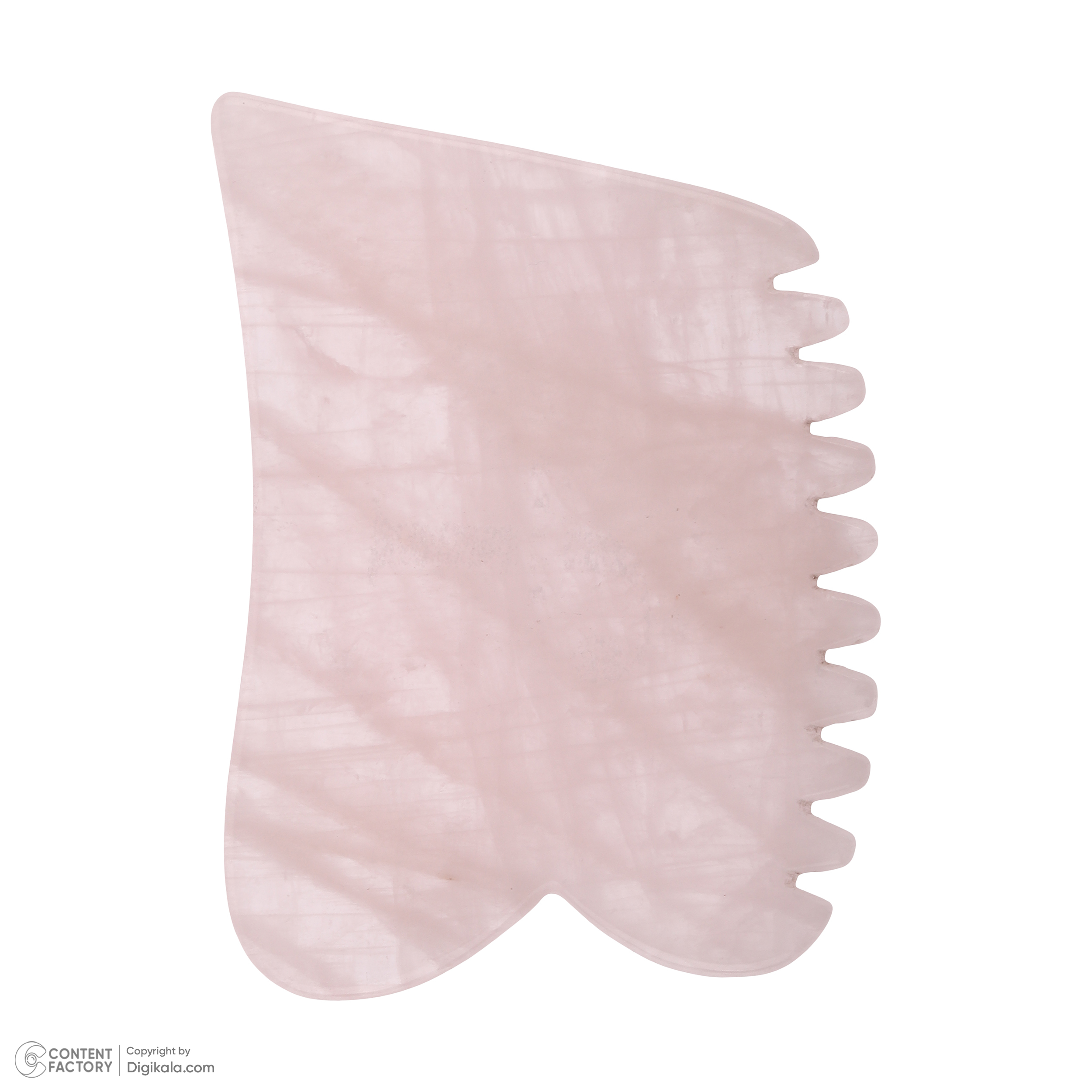 سنگ ماساژ مدل گواشا کوارتز