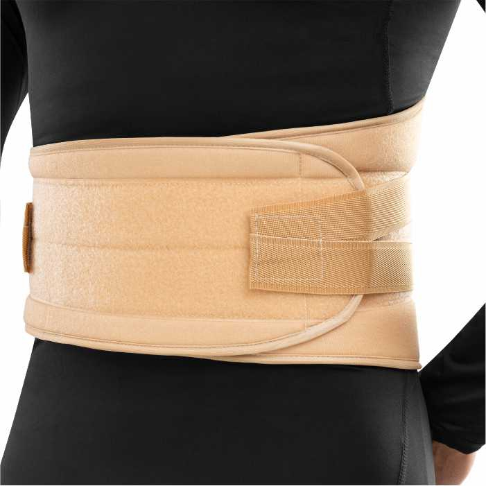 کمربند طبی سما طب پاکان طرح قرقره ای کد 4042