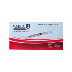 سرنگ انسولین وی مد مدل لوئر اسلیپ بسته 100 عددی