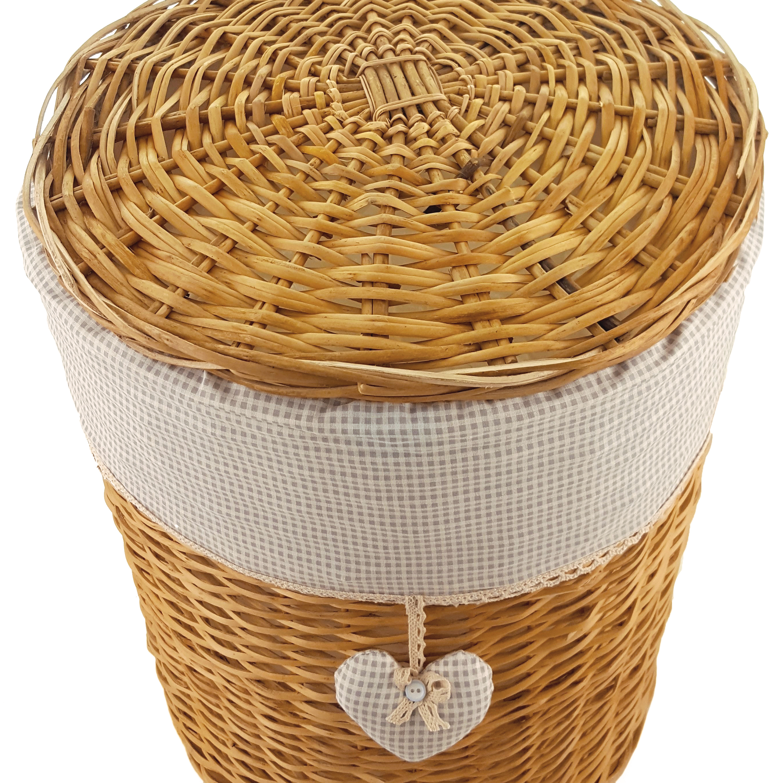 سبد رخت چرک مدل استوانه ای کد SLH-L