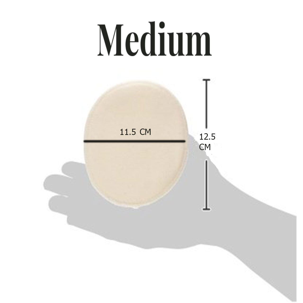 پد عرق گیر هیاهو مدل Sweatex Man Medium بسته 6 عددی