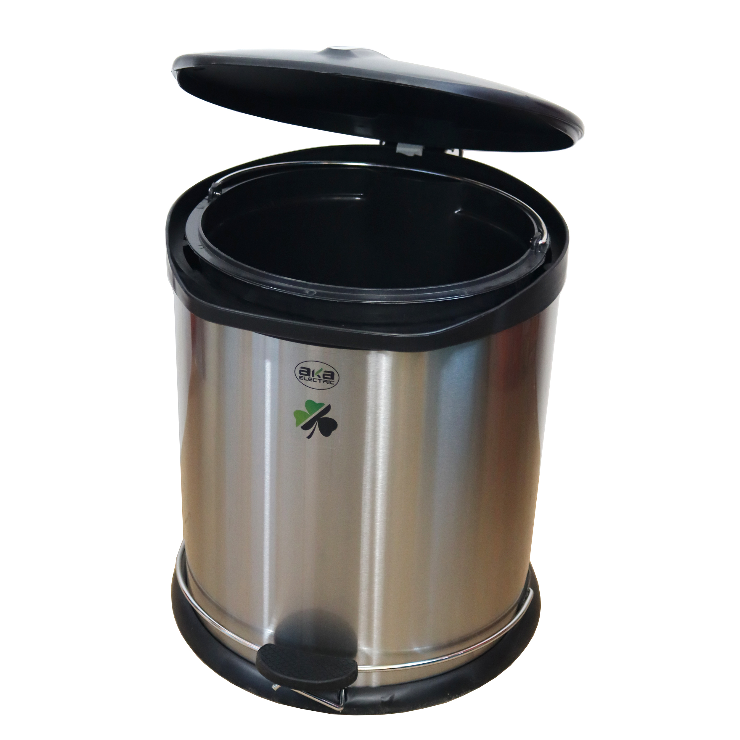 سطل زباله پدالی آکا الکتریک مدل سبلان کد YP-DAR POLIMER-015L