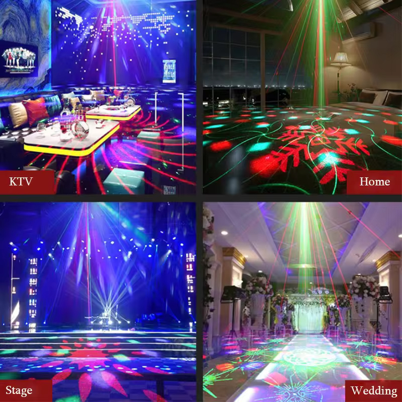 رقص نور لیزری مدل RGBP