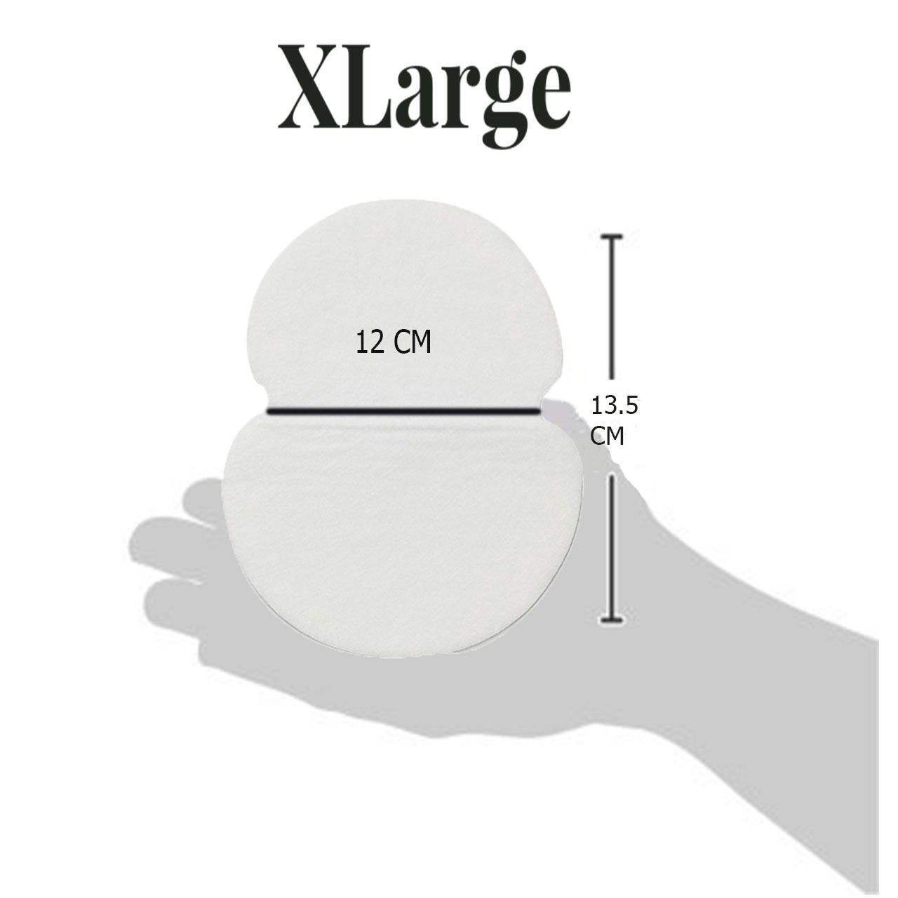 پد عرق گیر هیاهو مدل Solariti Man XLarge بسته 4 عددی