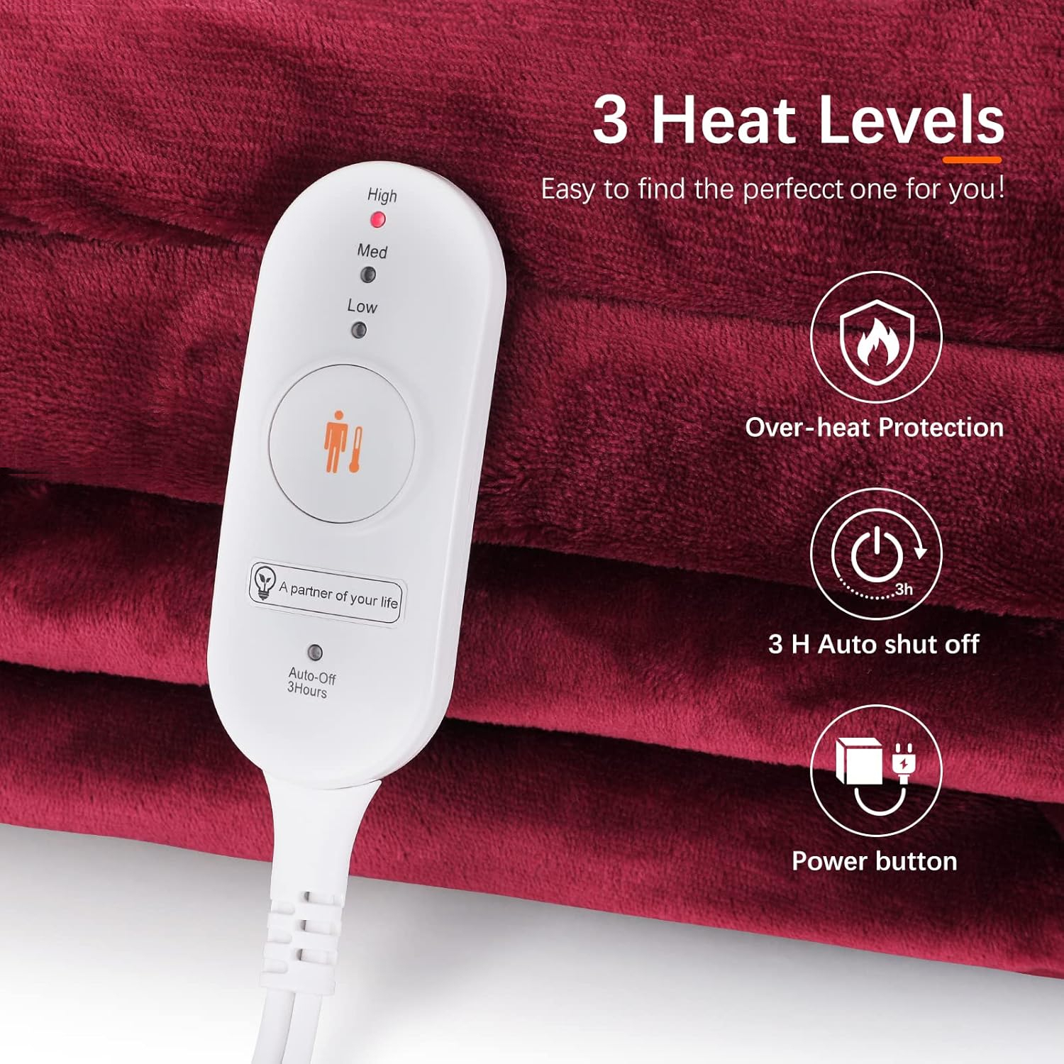 پتو برقی مدل fpk18133