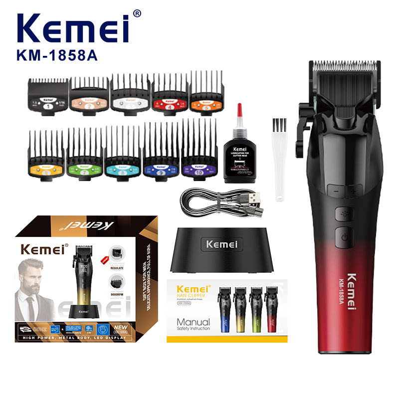ماشین اصلاح موی سر و صورت شارژی کیمی مدل KM-1858A