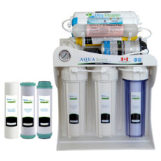 دستگاه تصفیه کننده آب آکوآ اسپرینگ مدل UF – SF4040 به همراه فیلتر مجموعه 3 عددی
