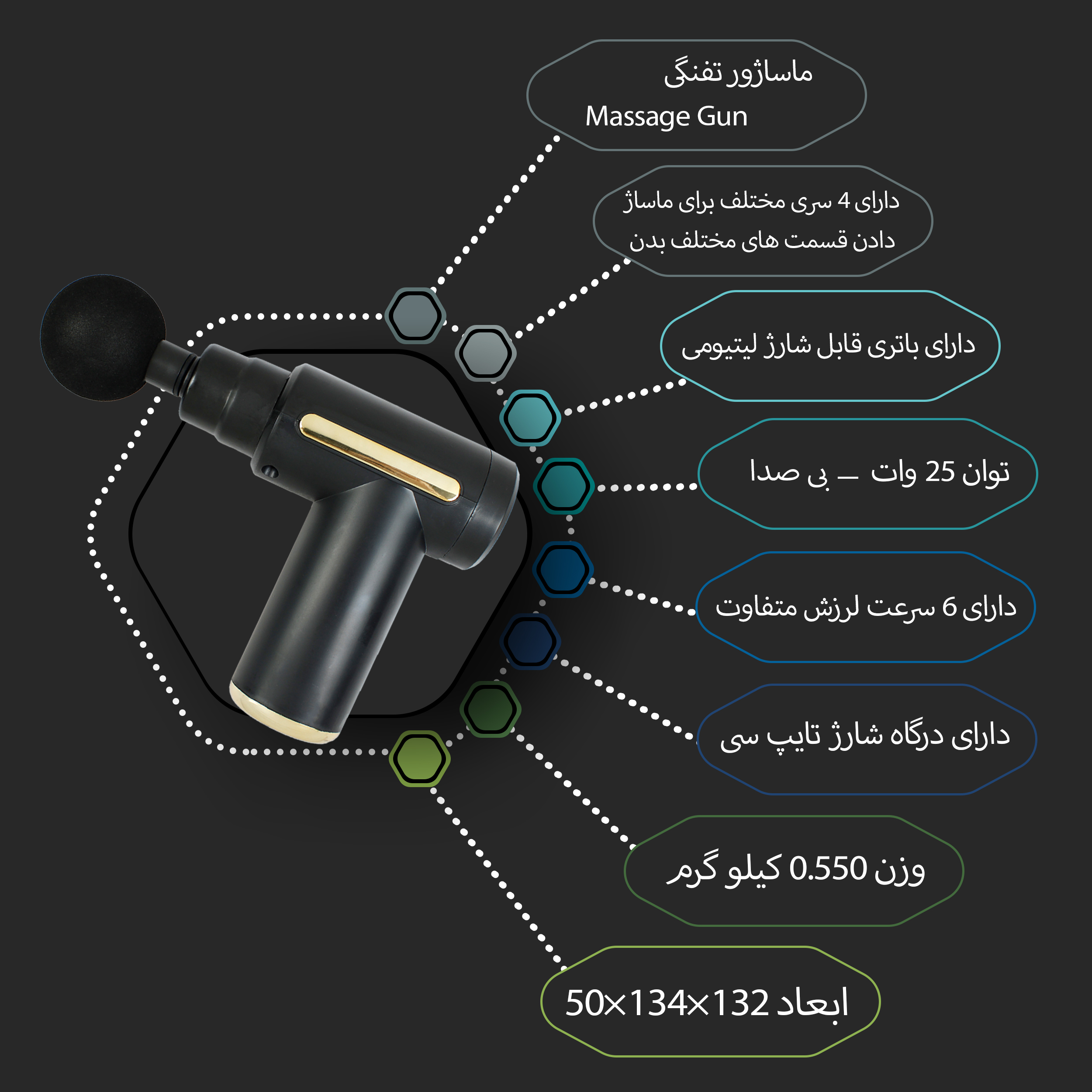 ماساژور برقی مدل 5-V