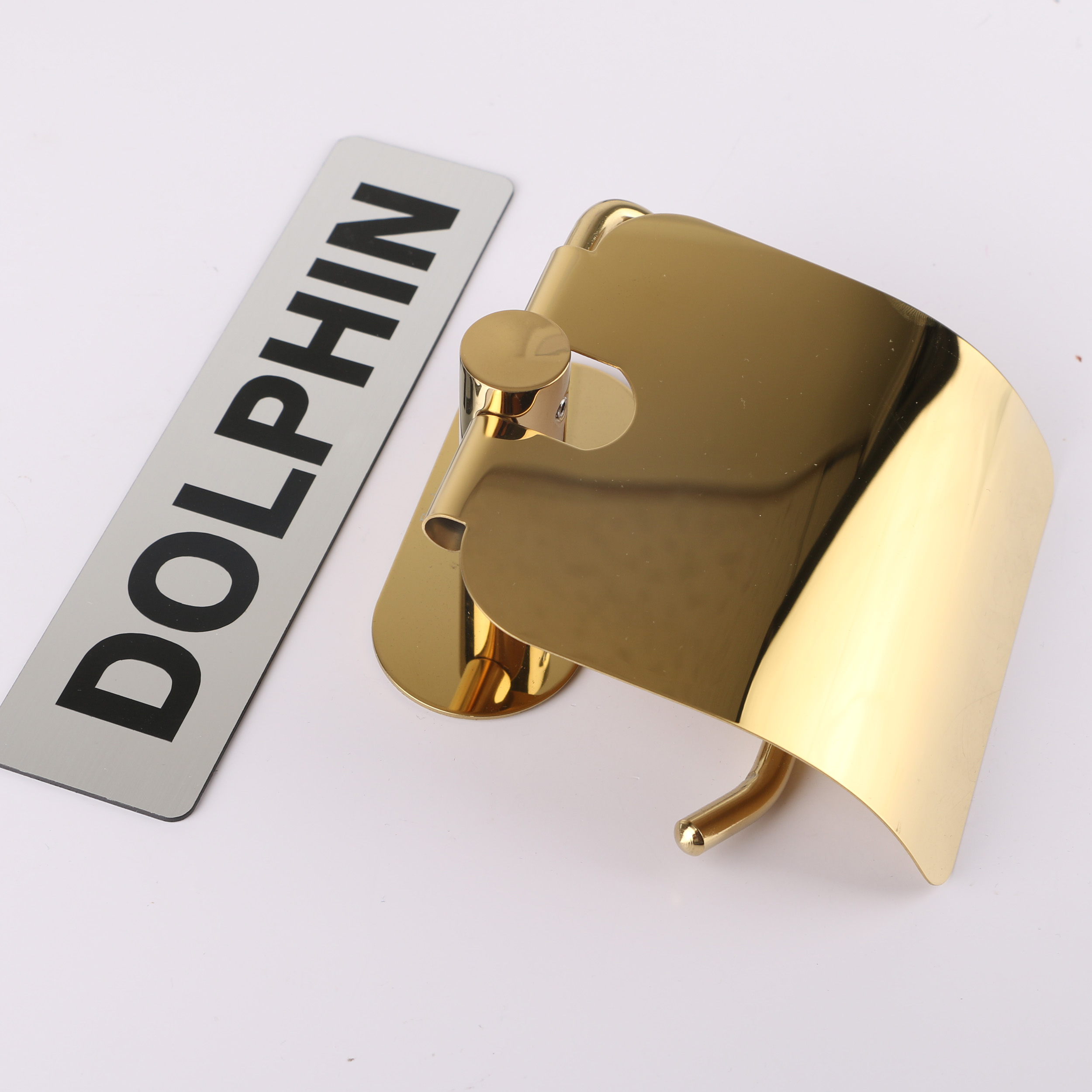 پایه رول دستمال کاغذی دلفین مدل چسبی Ev-paper