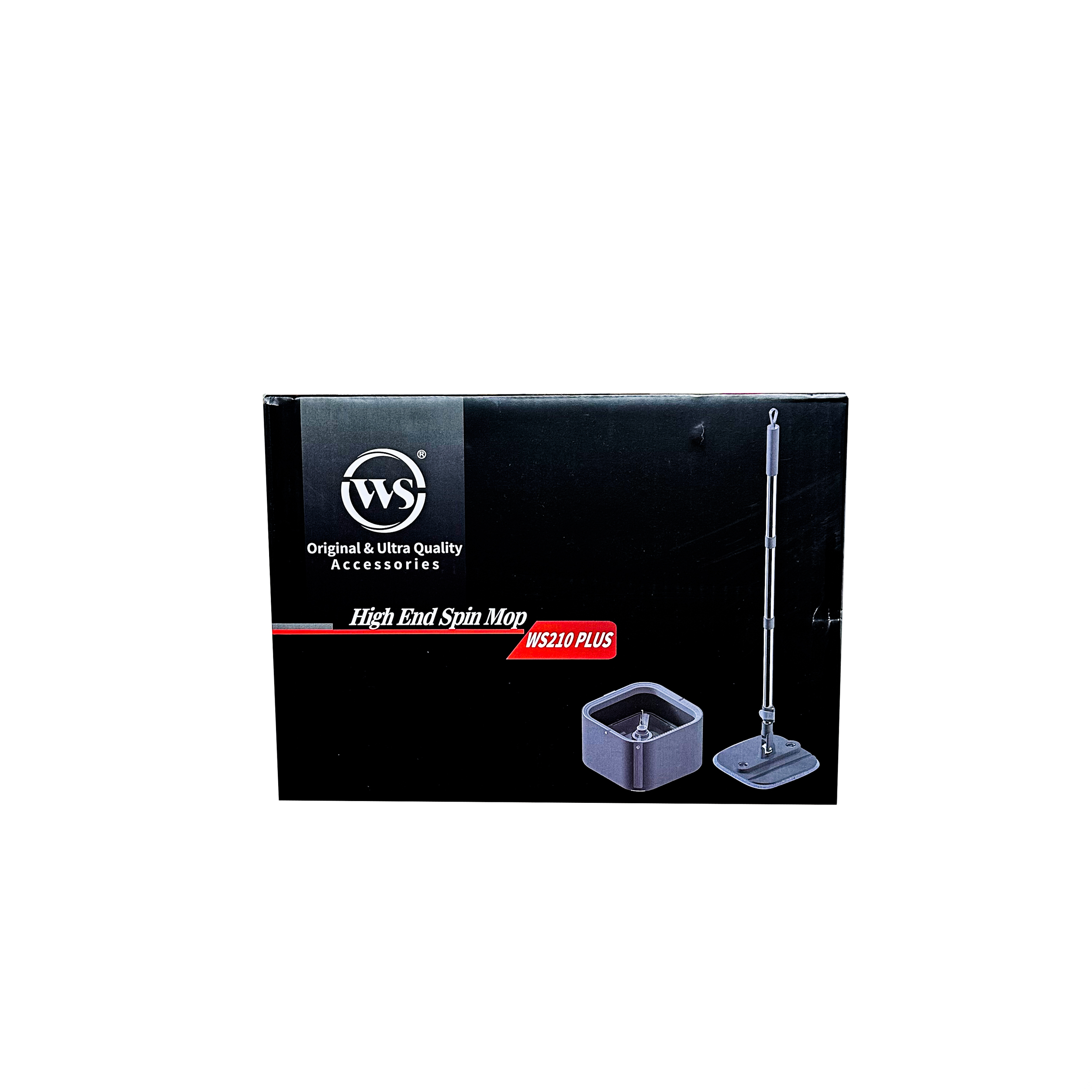 سطل و طی زمین شوی دبلیو اس مدل دو مخزن چرخشی کد RM-WS210