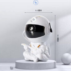 رقص نور لیزری مدل کهکشانی طرح فضانورد نشسته گیتاری