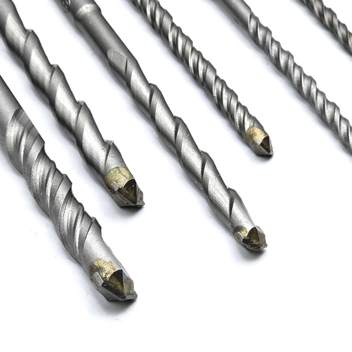 مته الماسه چهار شیار گوانژو کد 16-CM سایز 4-6-7-8-10-12-14 مجموعه 7 عددی