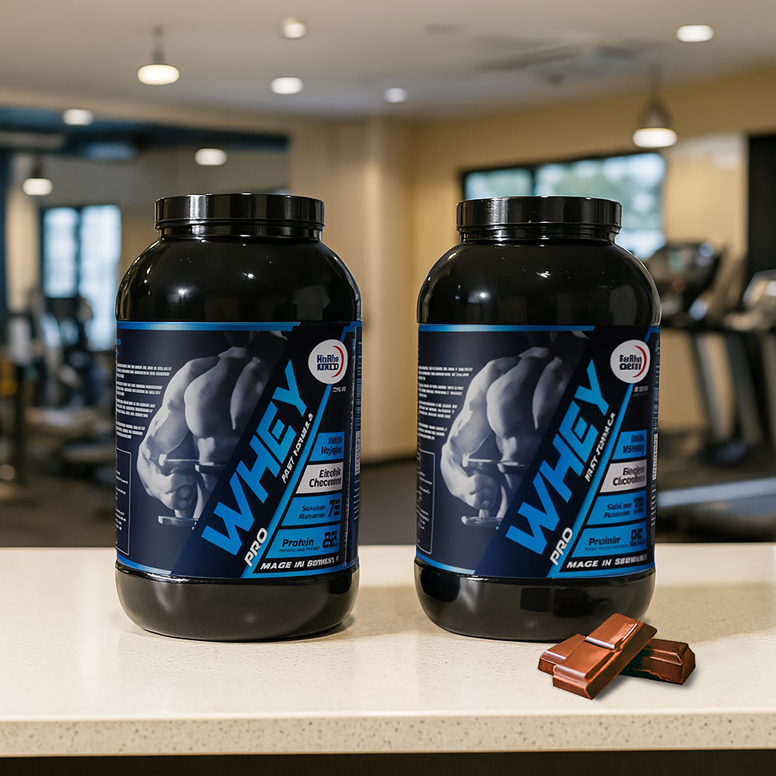 پودر پروتئین وی یوروویتال - 1000 گرم بسته 2 عددی