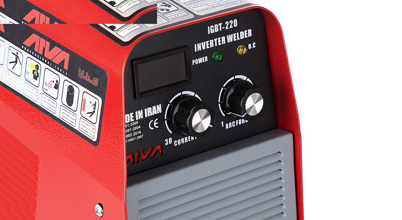 اینورتر جوشکاری 220 آمپر آروا مدل 2102