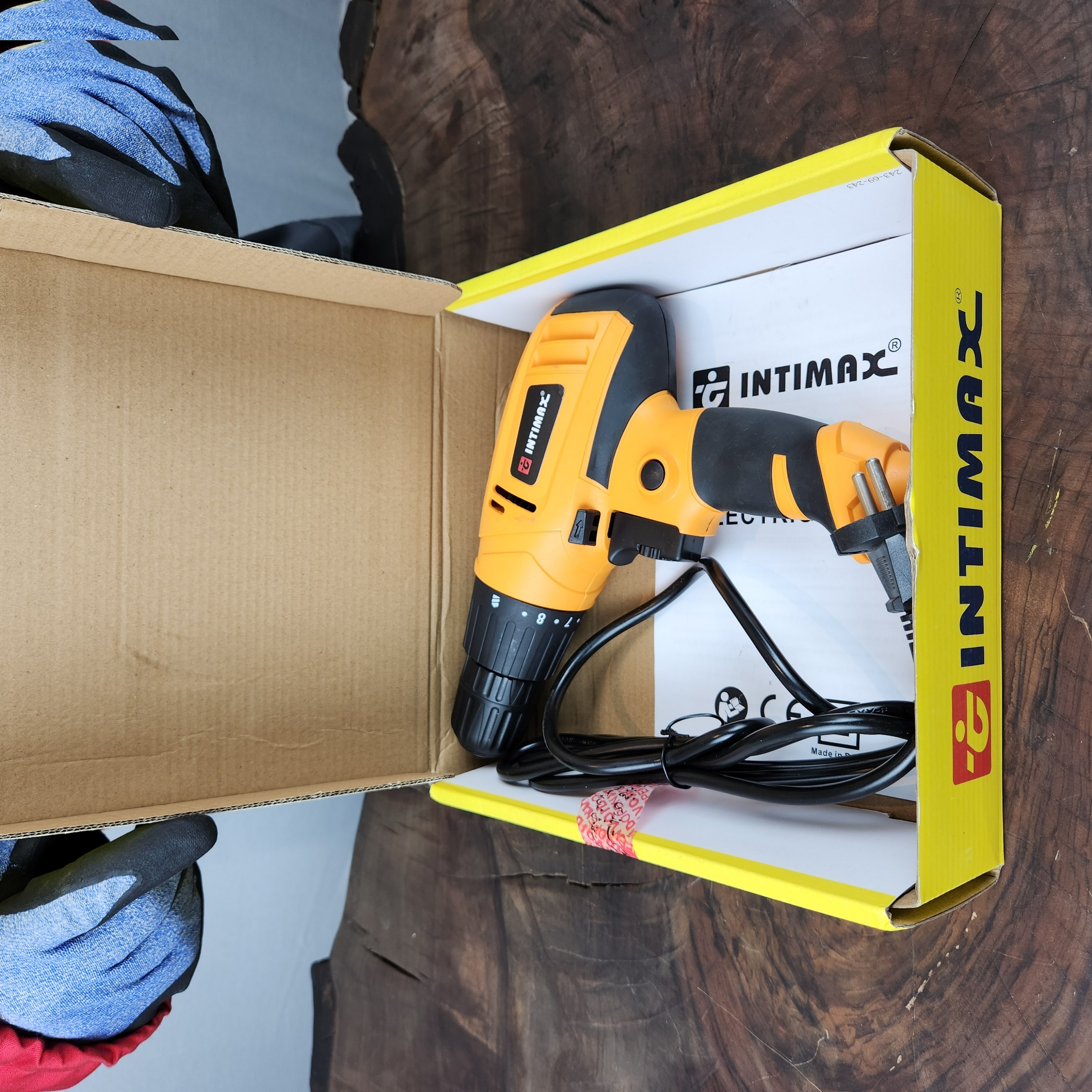 پیچ گوشتی برقی صنعتی اینتیمکث کد 100225