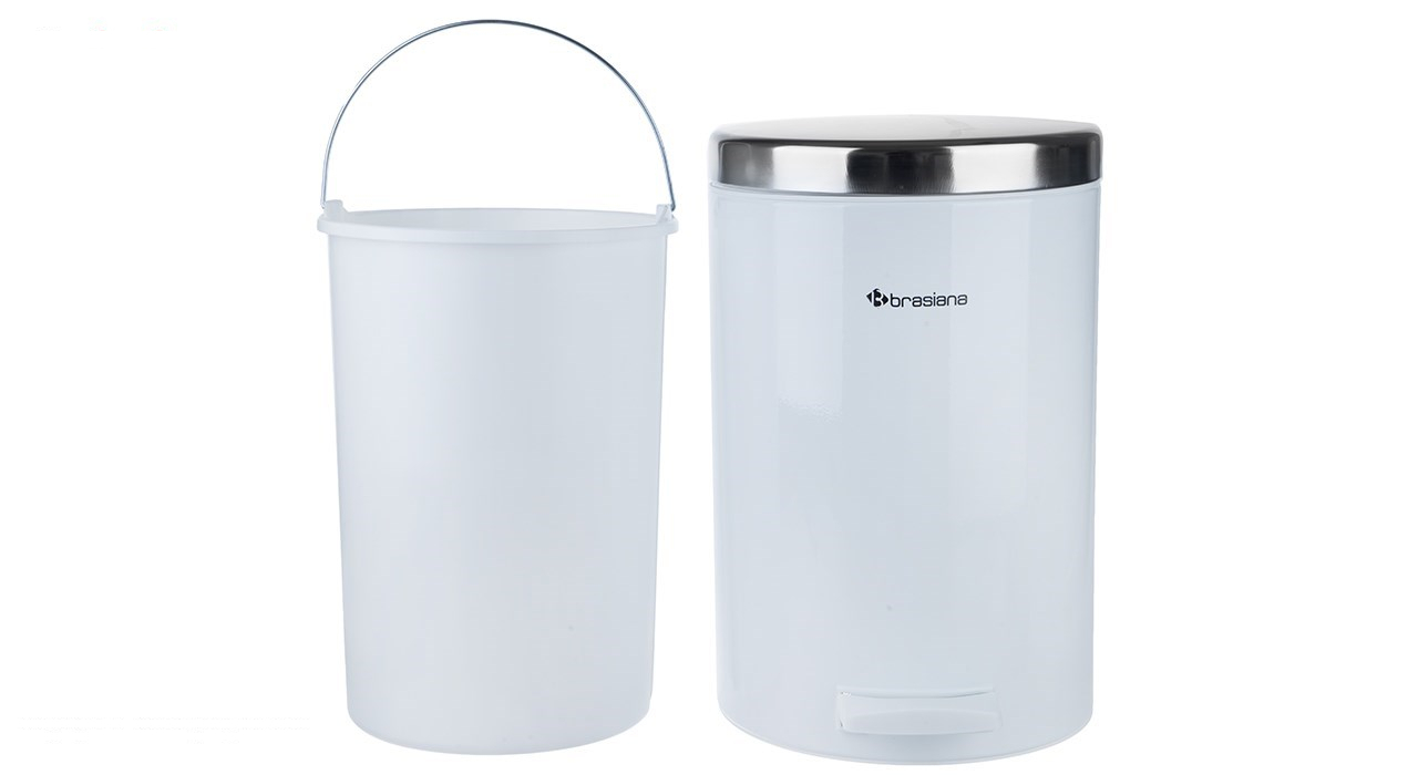 سطل زباله پدالی براسیانا مدل BPB-181 گنجایش 12 لیتر