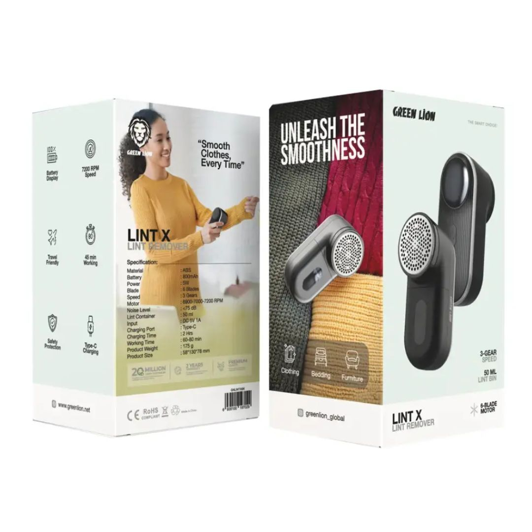 پرزگیر برقی لباس گرین لاین مدل LINT X