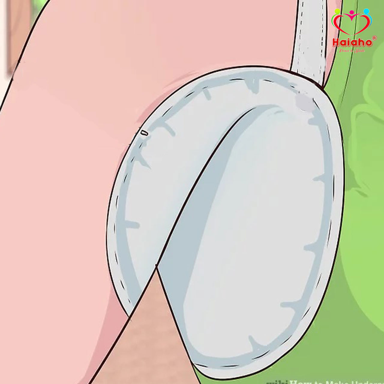 پد عرق گیر هیاهو مدل Hermes Lady 2XL بسته 4 عددی