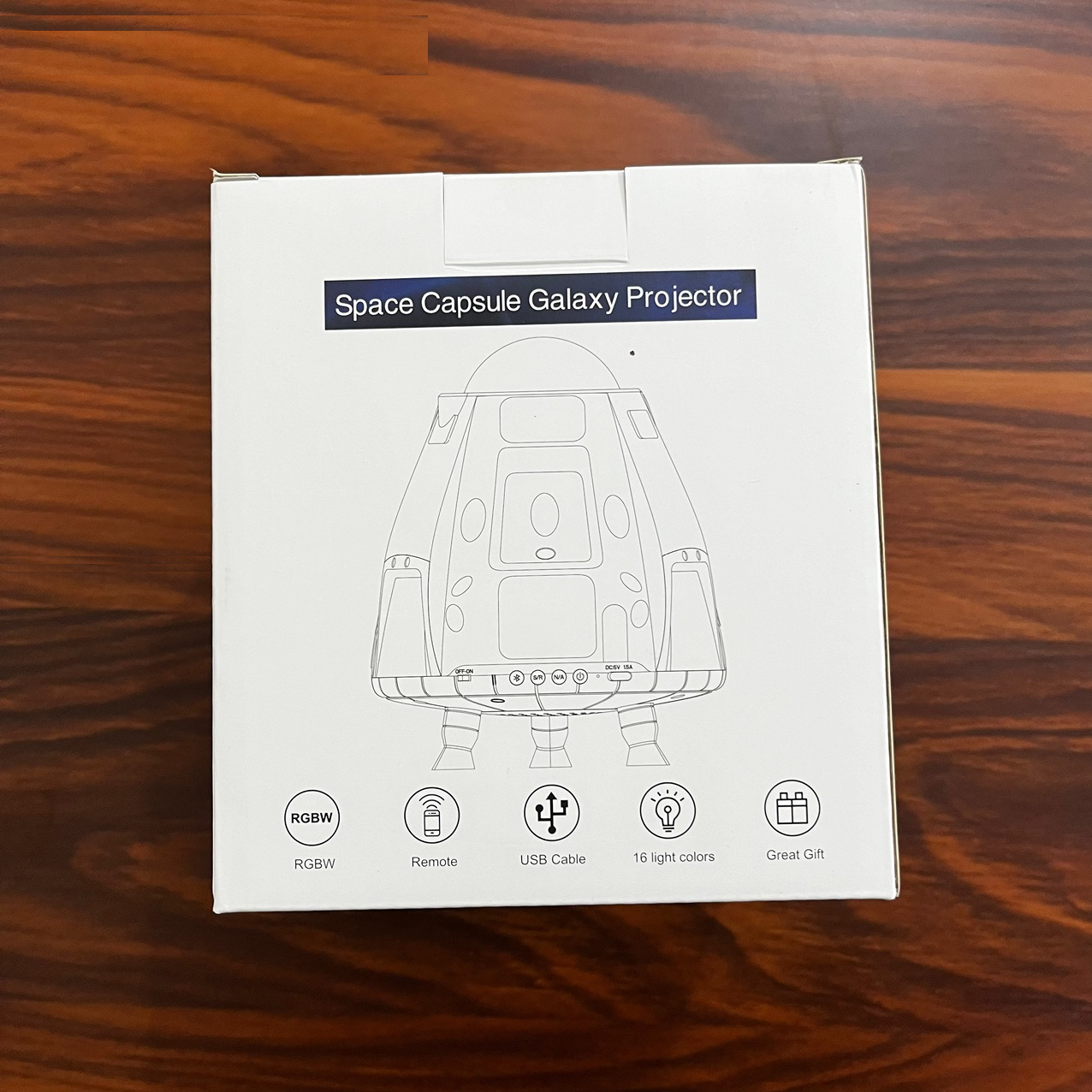 رقص نور لیزری مدل کهکشانی طرح سفینه مدل اسپیکر دار