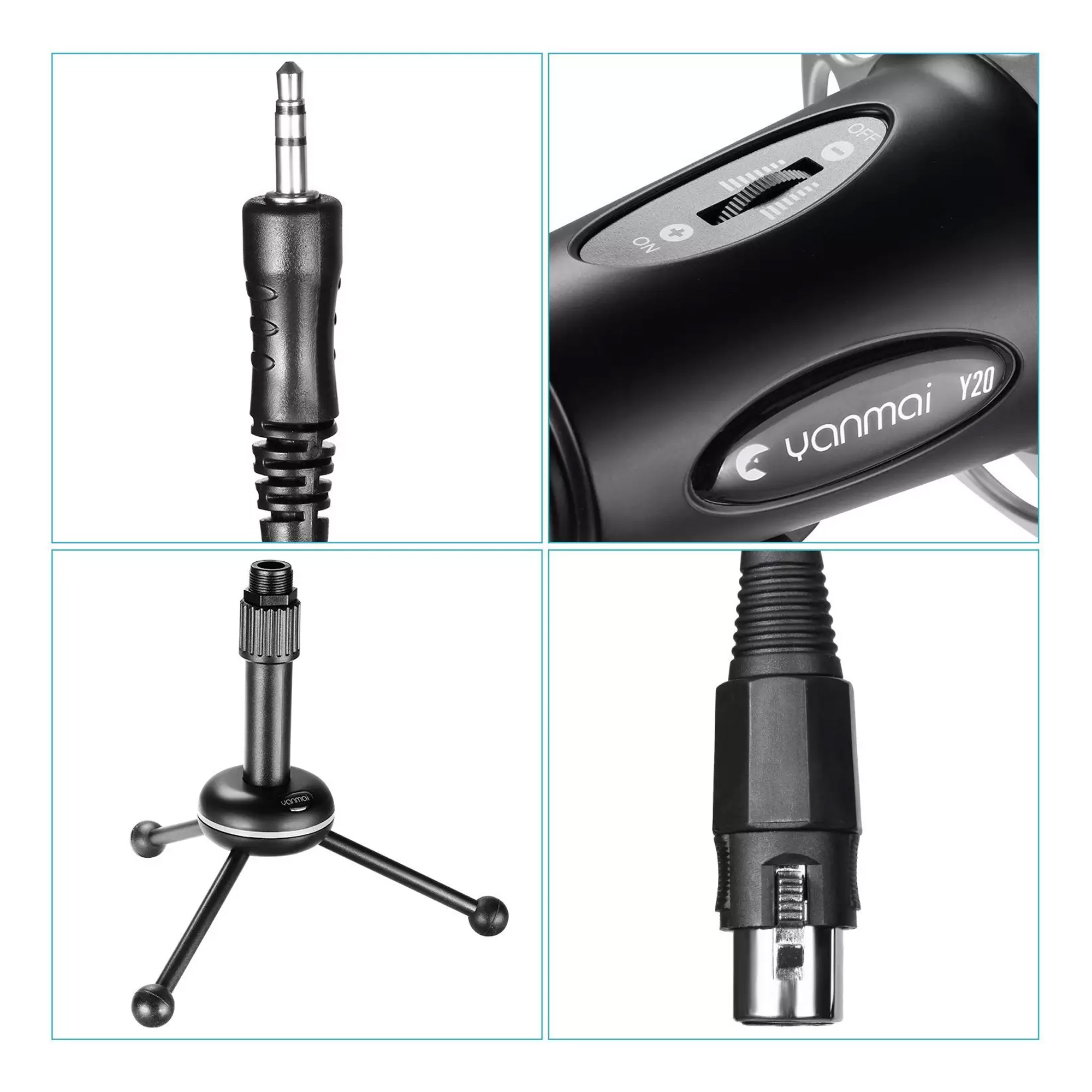 میکروفن کندانسر یانمای مدل Y20-2022