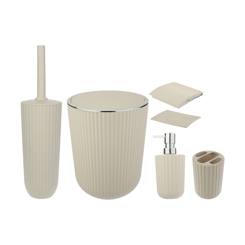 ست سرویس بهداشتی شش تکه همارا  مدل زبرا