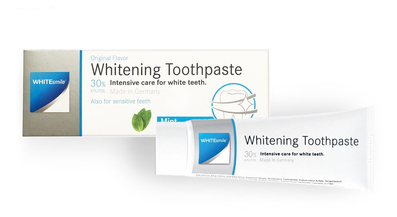 خمیر دندان سفید کننده وایت اسمایل مدل Whitening حجم 75میلی لیتر