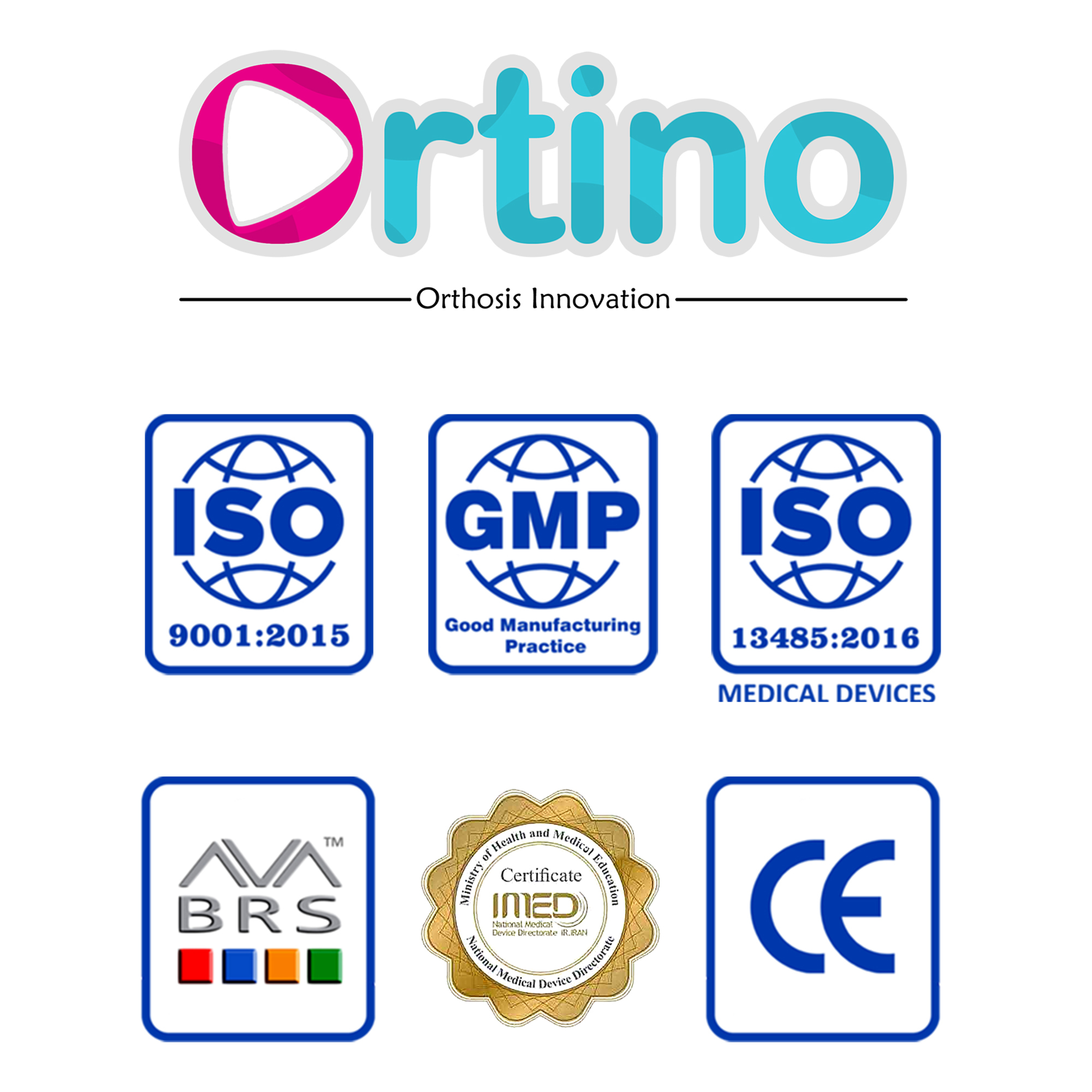 زانو بند طبی اورتینو مدل پیشرفته