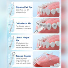 سری یدک دستگاه شست و شوی دهان و دندان بیتوی مدل 205 بسته ۴ عددی