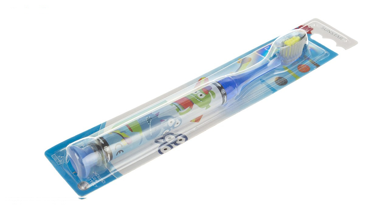 مسواک کودک جی یو ام مدل Timer Light با برس نرم