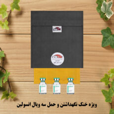 کیف خنک نگهدارنده انسولین لوک آی مدل 3 ویال کد 01 مجموعه 2 عددی