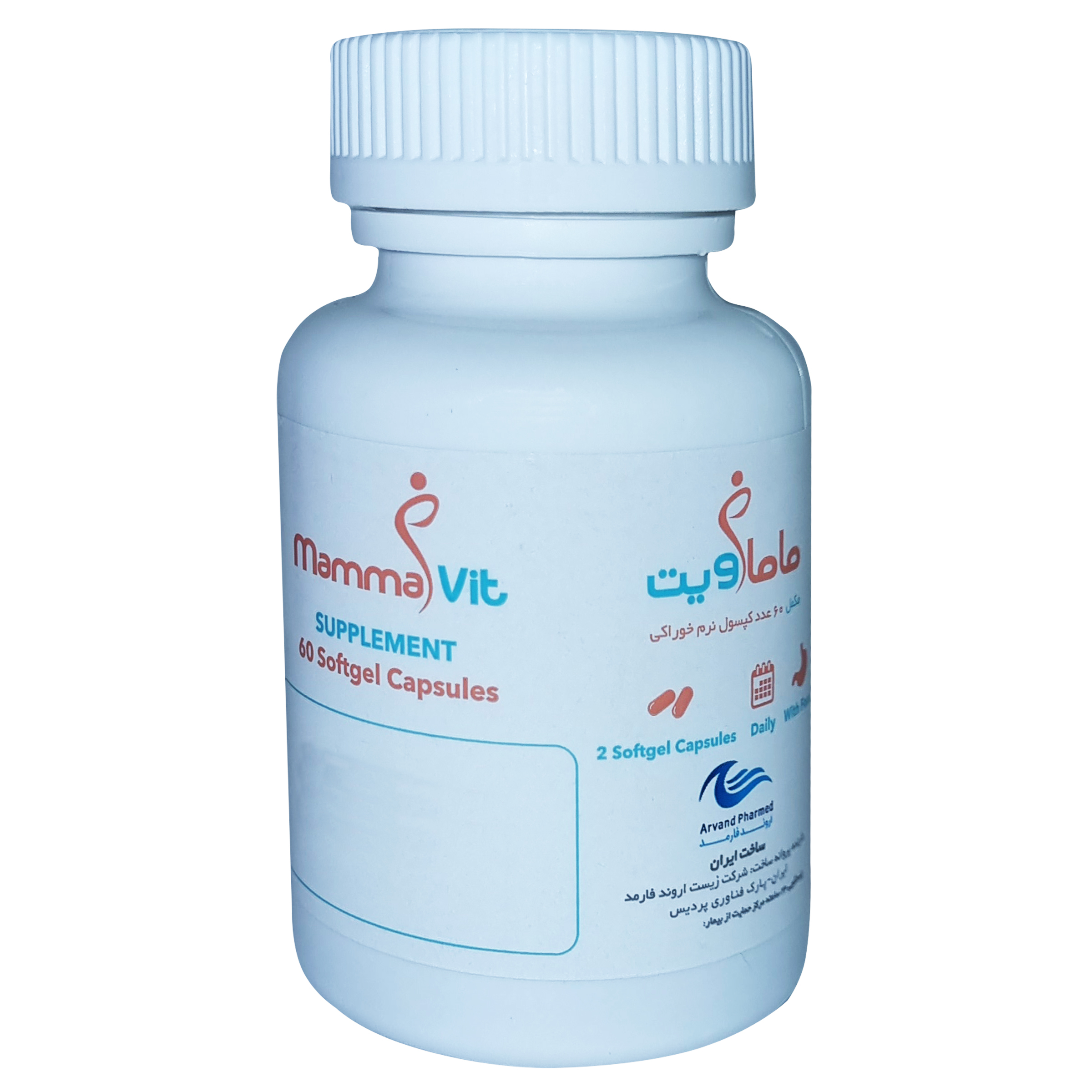 قرص ماماویت نانو حیات دارو بسته 60 عددی