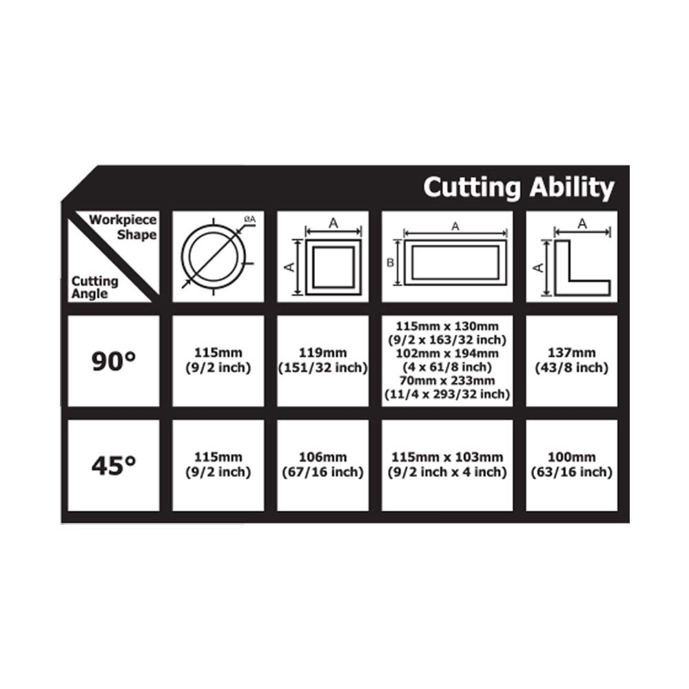 اره پروفیل بر صنعتی کنزاکس مدل KCM-1240