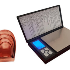 ترازو دیجیتال مدل NOTEBOOK به همراه ست 4 عددی پیمانه