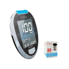 دستگاه تست قند خون گالا مدل TD4277 به همراه یک بسته نوار 50 عددی