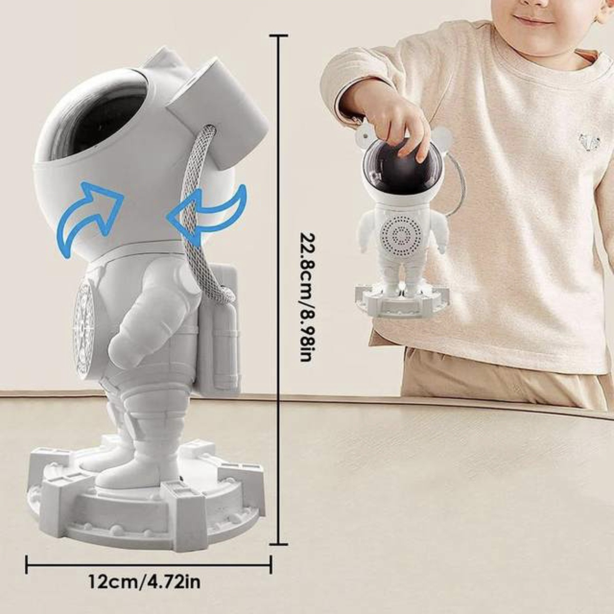 رقص نور لیزری مدل کهکشانی اسپیکر دار کد 1889