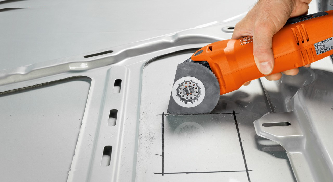 تیغه ابزار همه کاره فاین مدل نیم گرد HSS